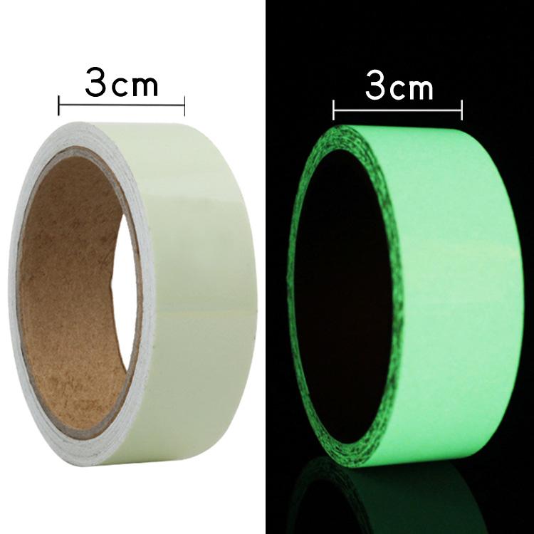 3M/5M Self-adhesive Luminous Tape Night Vision Glow Stickers DIY Home Decoration Warning Fluorescent Safety Tapes for Party