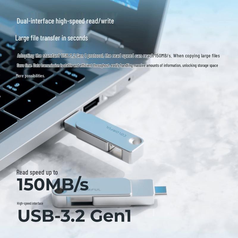COLORFUL RVA01 Lite Dual-Interface USB Flash Drive