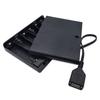 1Pcs Usb Mini Power Supply Battery Box With Cover And Switch 6 X Aa Usb Battery Box For 9V Led Strip Lights