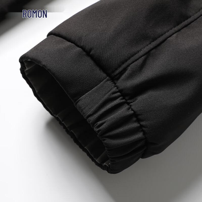 Romon Men's Windproof Stand Collar Business Casual Jacket