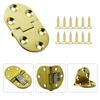 Furniture Invisible Cabinet Door Flaps Adjustable 55555555Hinge Self-Supporting 90 Degrees Folding Zinc Alloy Tables Flap Hinges