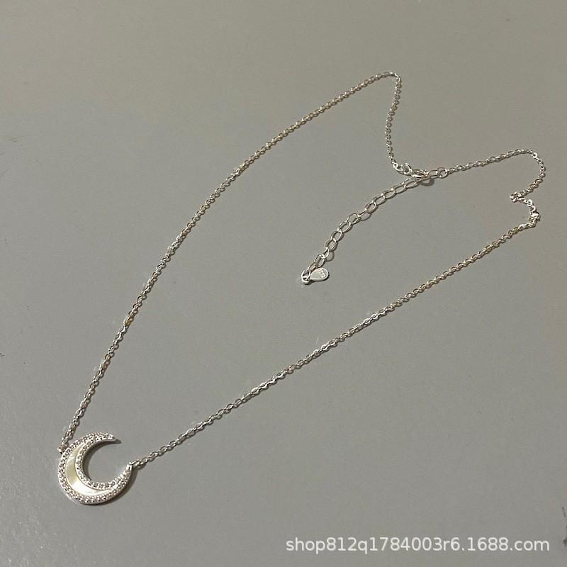Temperament Water Drop Necklace Women'S Light Luxury Niche Senior Design Sense Student Girlfriend Tassel Clavicle Chain