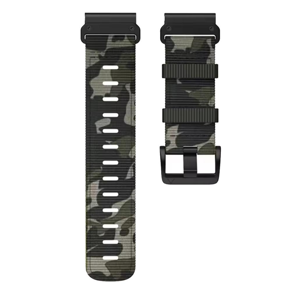 22mm 26mm QuickFit Strap For Garmin Forerunner 970 965 955 Watch Band Fenix E 8 7X 7 6/Tactix 7 Bracelet Nylon Braided Watchband