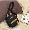 Cat Nylon Children Shoulder Bag Fun Design Casual Outings School Travel Bags