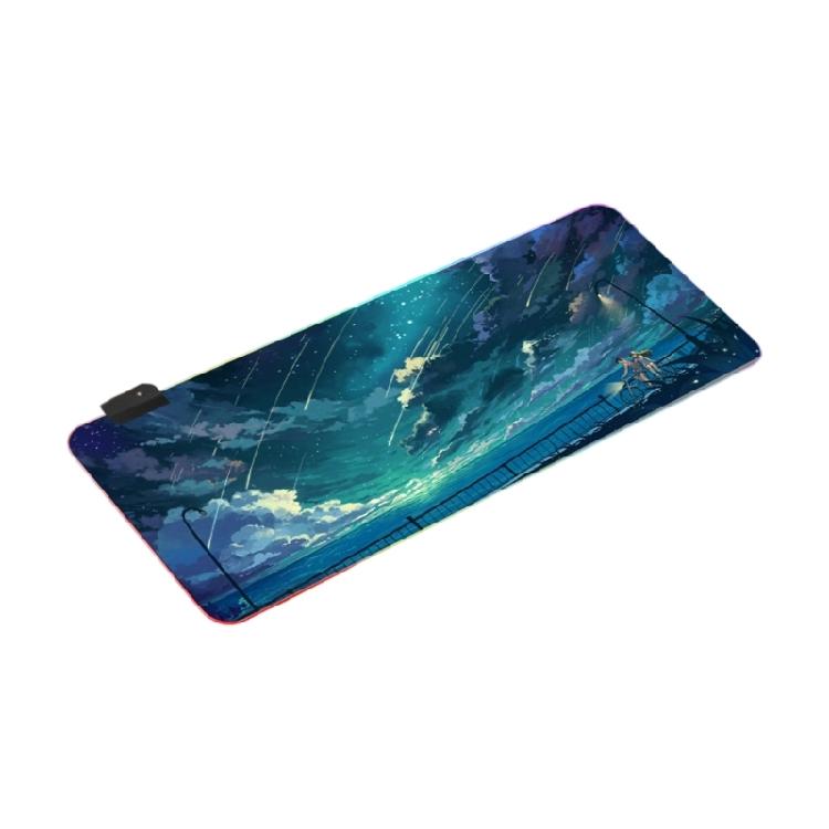 Gaming Mousepad PC Accessories Desk Mat Gaming Mat Extended Pad Mouse Gamer Desk Interior Mouse Pad Mouse Mat with LED