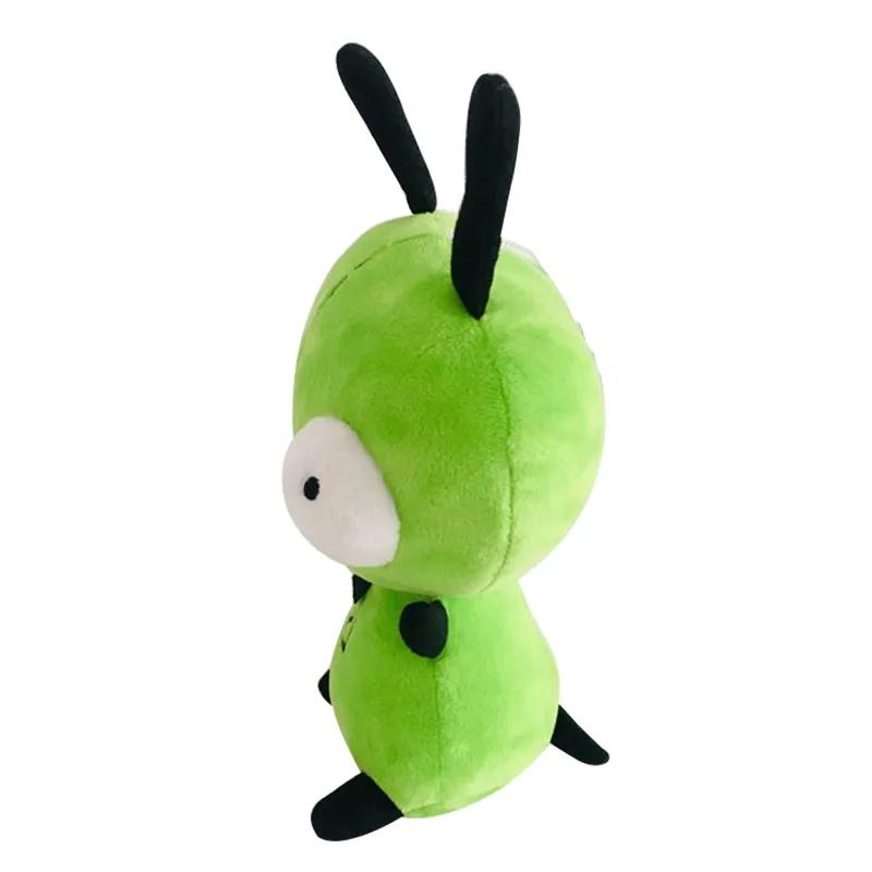 20cm Alien ET 3D Eyes Green Invader ZIM GIR Cane Peluche Figura Giocattolo Morbido Peluche Giocattolo da Collezione Regalo di Natale Giocattoli per Bambini