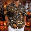 Men's Casual Cuban Collar Short Sleeve Shirt for Summer Basic