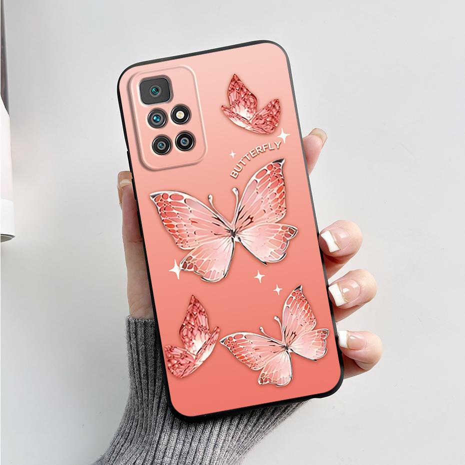 For Xiaomi Redmi 10 Prime 2022 Case Cute Bear Cartoon Shockproof TPU Cover For Xiaomi Redmi 10 Phone Case Redmi10 2022 Soft Capa