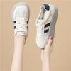 Popular Korean German training shoes women's fashion new versatile casual white shoes lace-up muffins retro sneakers women's shoes