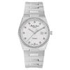 Zeus Diamond Accents Stainless Steel White Dial Quartz D118SAI Women's Watch
