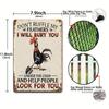 20x30cm Metal Tin Sign Retro Wall Art Home Decor