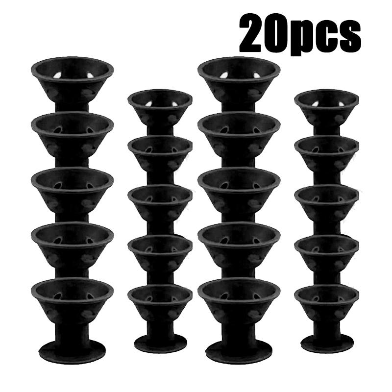 10-30 Stück Weiche Magische Haarwickler Pilz Hitzefreie Haarwickler Fauler Lockenstab für Alle Haartypen Wellenformer DIY Styling-Werkzeuge