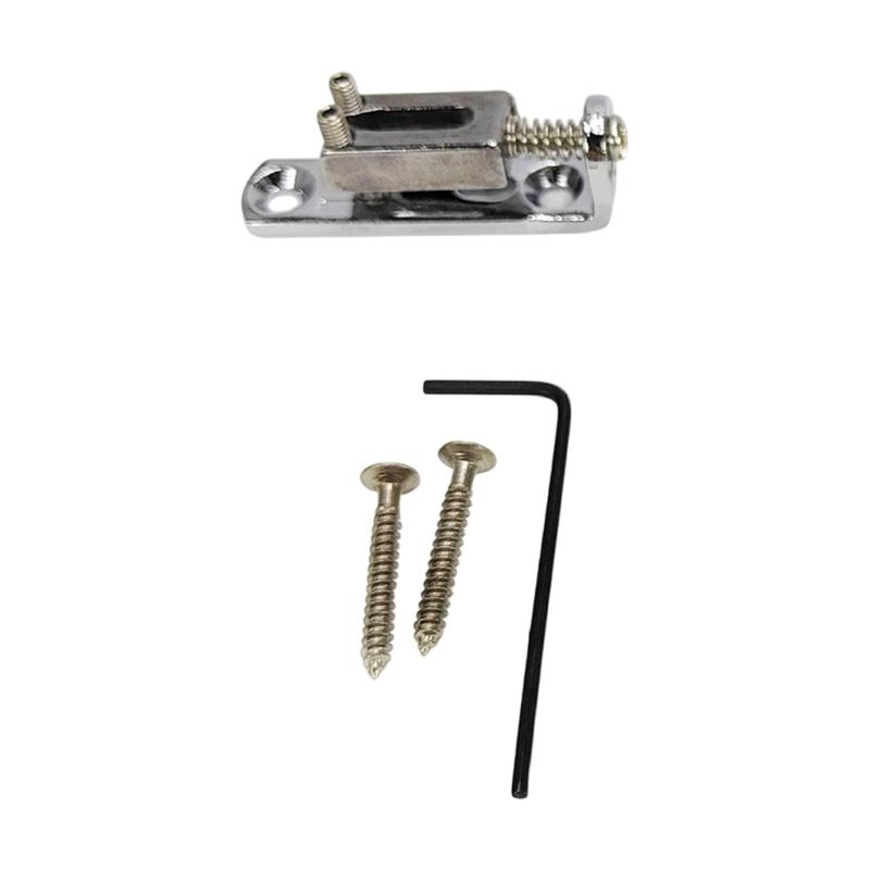 

Split Structure Electric Guitar Bridge for Individual String Adjustment and Precise Pitch Setting in Musical Performances