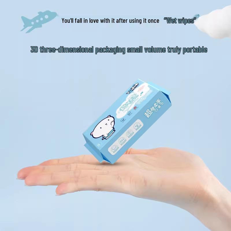 Neuankömmling: Tragbare Feuchttücher für Kinder und Babys - Perfekt für Hände, Mund und Po!
