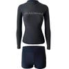 Women's Korean Jellyfish-Proof Long Sleeve Snorkeling Swimsuit – Split Set for Sun Protection and Surfing