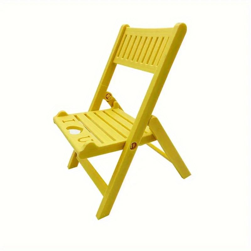 Relax In Style with Our Foldable Beach Chair Phone Stand - Perfect Gift for Any Occasion!
