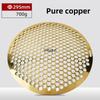Stainl Steel Non-sti BBQ Net Tray Round Plate Pan Restaurant Round Fried Meat Korean Bbq Grill Grille Barbecue Korean Grill Pan