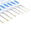 Crochet Hooks Set Ergonomic Design Handle Sturdy Crochet Comfortably Use   Knitting Tools for Enthusiasts Beginners