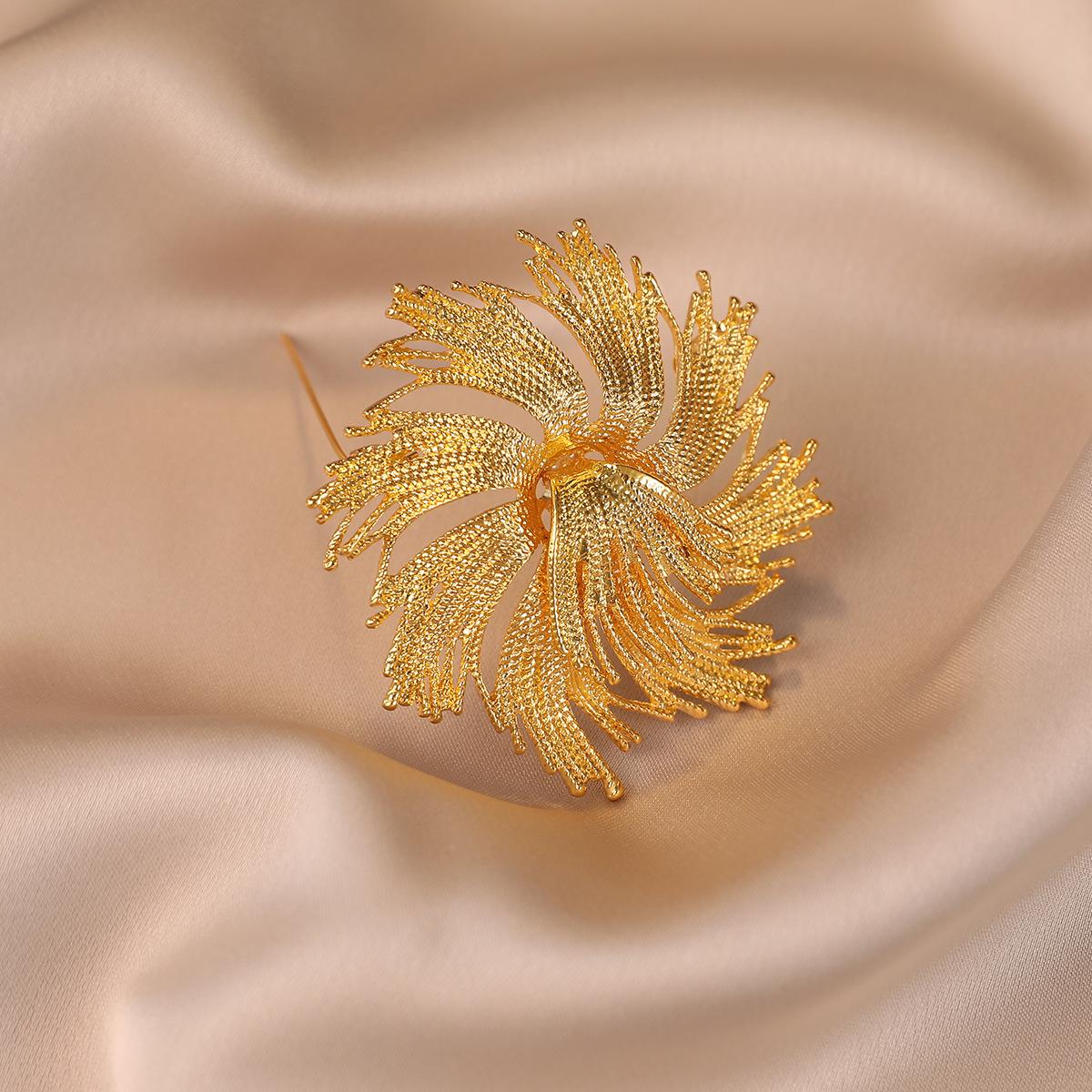 

Винтажные броши-фейерверки Высококлассная легкая роскошь Женские костюмные пальто Корсажи Высококлассные булавки Элегантные придворные аксессуары