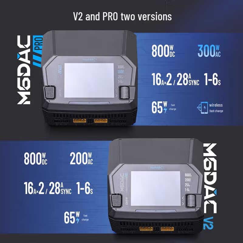 HSKRC ToolkitRC M6DAC V2 Smart Dual Channel Charger