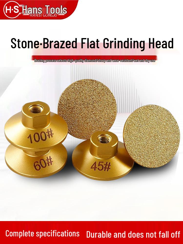 Hans Angle Grinder: Marble Grinding and Polishing Tool for Planters and Stone Surfaces