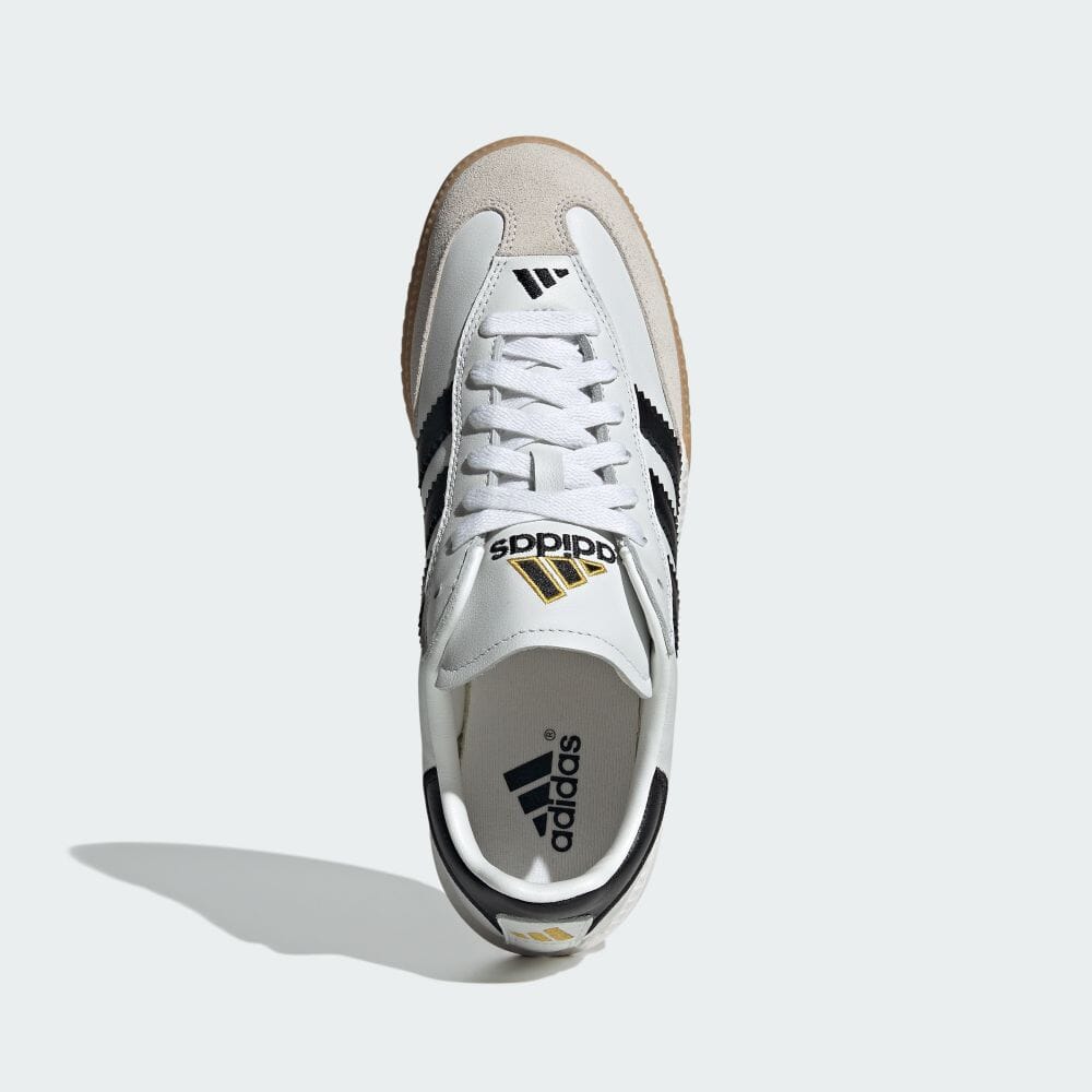 Adidas SAMBA MN Schuhe Weiße Sneakers ORIGINALS Unisex IF1953 Footwear White/Core Black/Gum