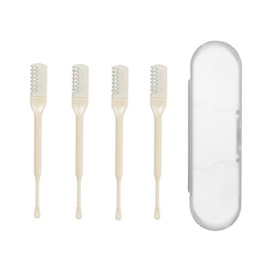 Nose Hair Trimmer 2-in-1 Nose Hair Cutter & Ear Picker Double-Sided Nostril Hair Remover Tool for Men Women