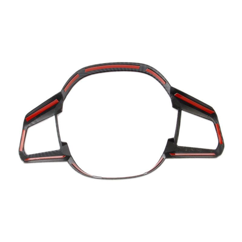 For BMW IX -2025 Steering Wheel Cover Trim Decorative Frame Car Interior Accessories ABS Carbon Fiber