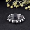 925 Sterling Silver Ring, Adjustable Arthritis Splint, Hyperextension Ring, Handmade Joint Support