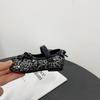 Girls' Bowknot Princess Shoes Baby Girl's Sequined Small Leather Shoes Soft Sole Non-slip Shoes