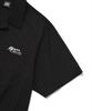 VISION STREETWEAR Vsw Camicia a Righe con Collo Aperto Nera