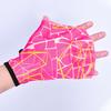 1 Pair Swimming Gloves Elastic Anti-slip Portable Swimming Hand Fins Flippers Finger Webbed