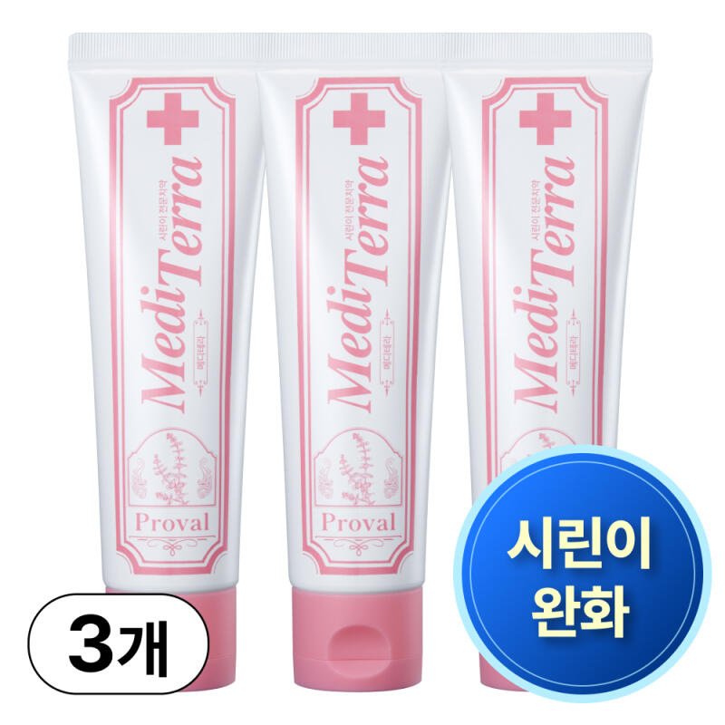 Proval Mediterra Sensitive Toothpaste High Fluoride Sensitive Toothpaste 3ea