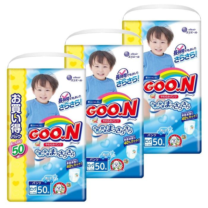 [Goon] Soft Fit Pants BIG Size for Boys (150 Count)