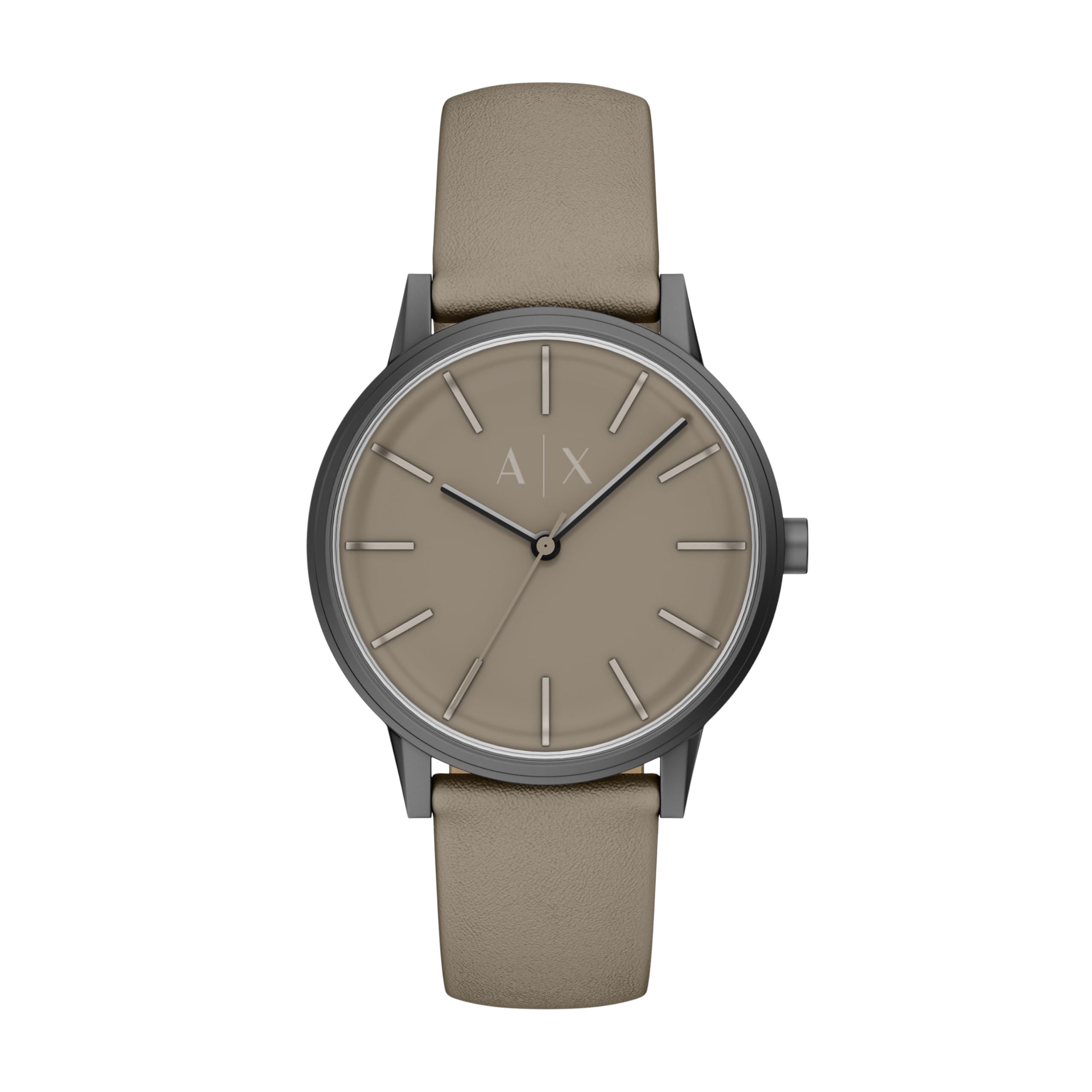Armani Exchange Analog Leather Watch AX2766 Men s серый