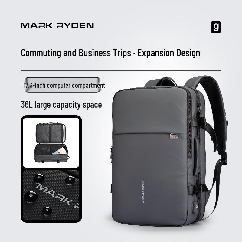 Mark Ryden Expandable Business Travel Laptop Backpack MR8057