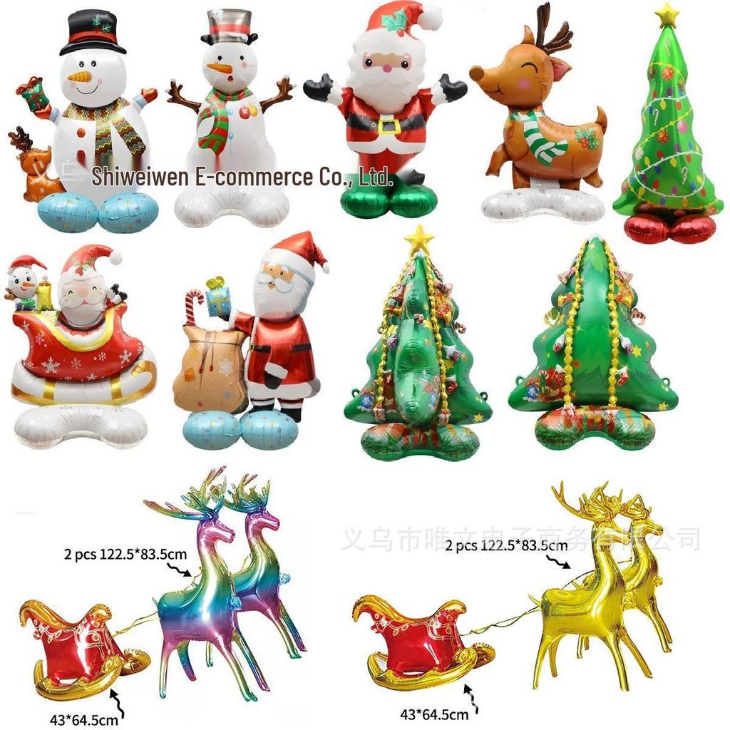 3D Weihnachtsbaum-Ballondekorationen für Schulen, Einkaufszentren und Veranstaltungen