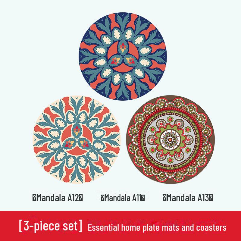 Hitzebeständiger, süßer Teeuntersetzer – rutschfeste, isolierende Gummimatte