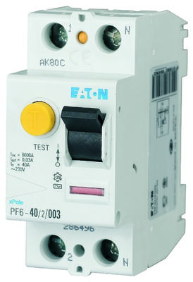 6kA Differential Circuit Breaker PF6-40/2/003
