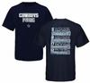 Dallas Cowboy 2 Sided Pride Stats Short Sleeve T Shirt (Small)