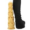 Extra Large Skull-Shaped Silicone Butt Plug Expander Adult Erotic Toy