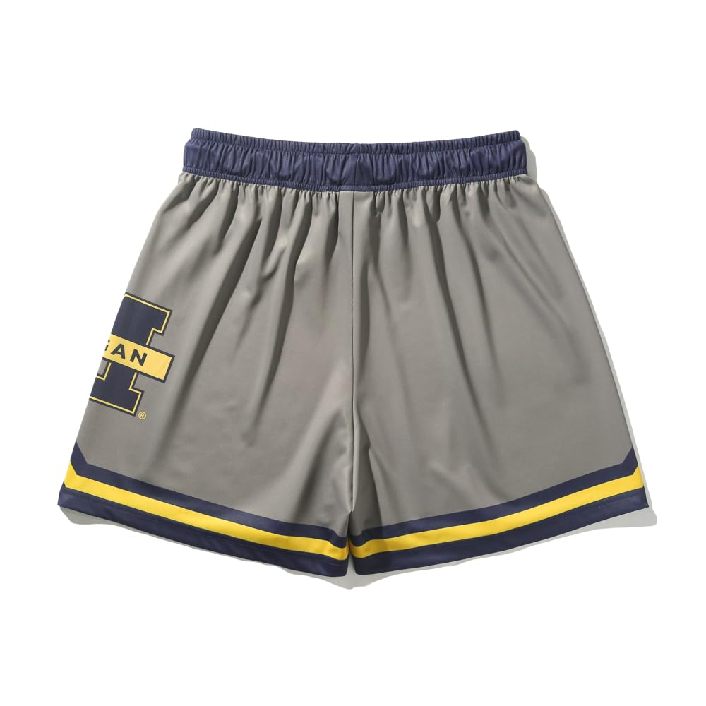 SPALDING Michigan Jersey Shorts with Rhinestones, Size XL (SMP25023M)