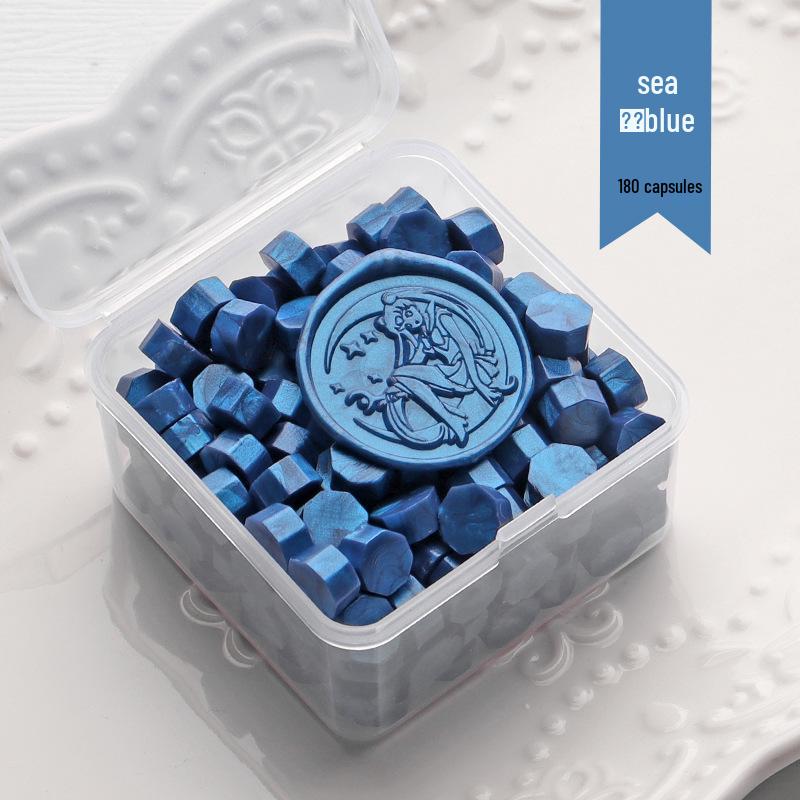 Metallic Wax Granules for Sealing Stamps: Ideal for Invitations, Envelopes & Letters.