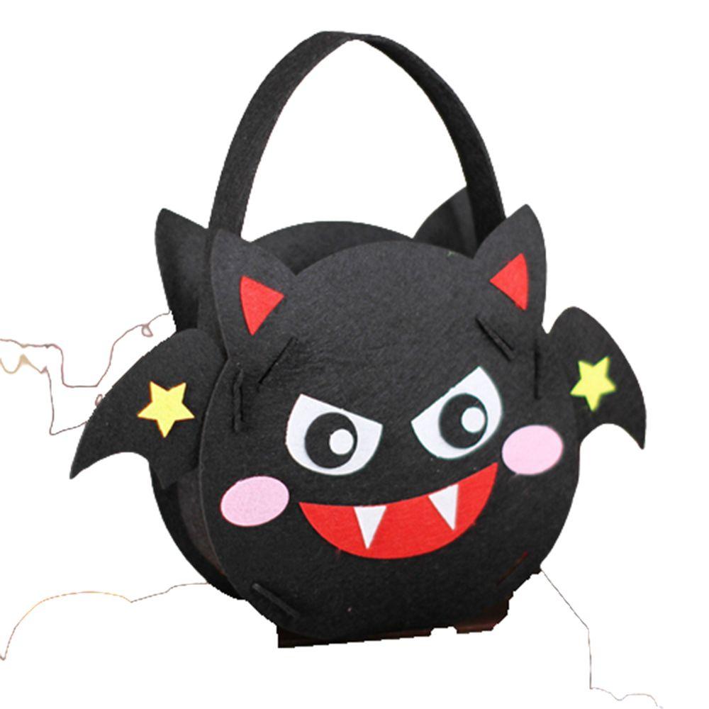 Children's Toys Tote Bag DIY Material Halloween Bag Gift Basket Storage Bucket Halloween Candy Bag