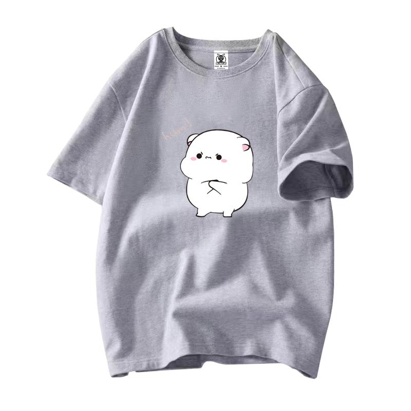 Om Unisex Tshirt for Unisexs Korean Fashion Loose Teen Oversized Plus Size Topsprinted Graphic