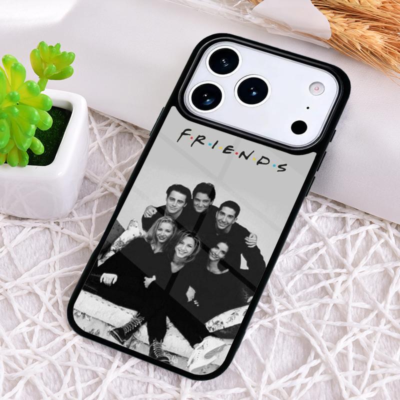 Friends TV soft Phone Case for iPhone 17 Air 16 15 11 12 14 13 Pro Max Shockproof Cover