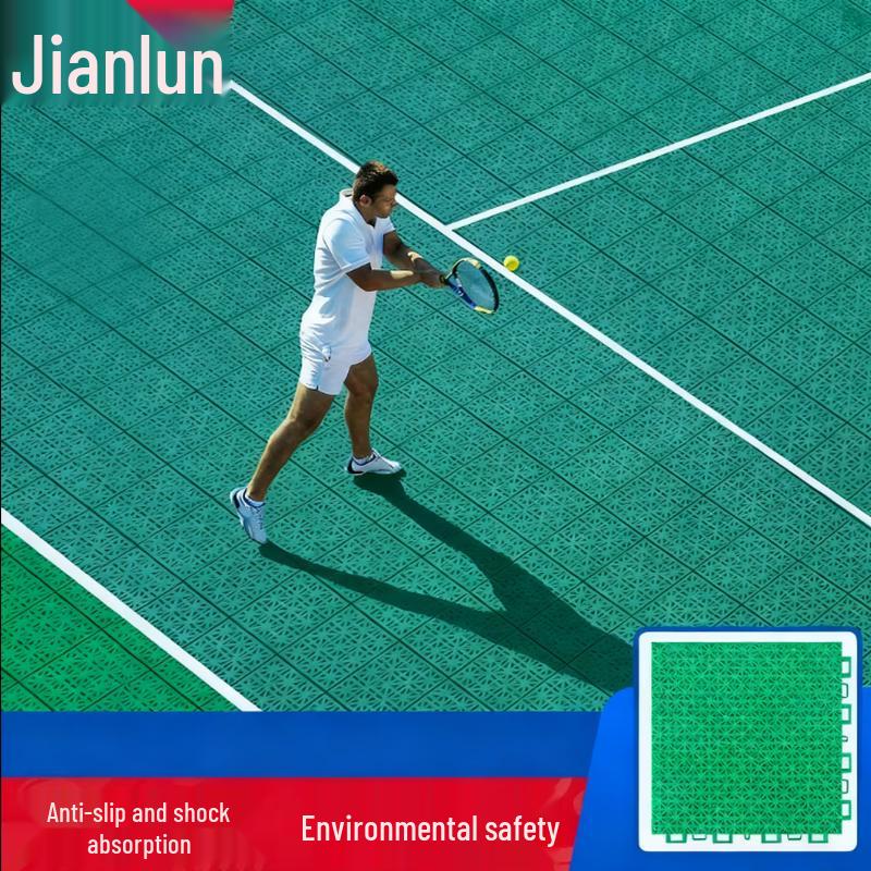 JEEANLEAN Interlocking Outdoor Sports Court Tiles