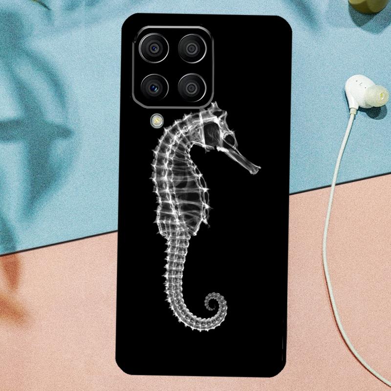 Starfish Seahorse Pattern For Samsung Galaxy M53 M33 M11 M21 M31 M12 M13 M14 M15 M35 M34 M54 M32 M52 M06 M16 M55 Case