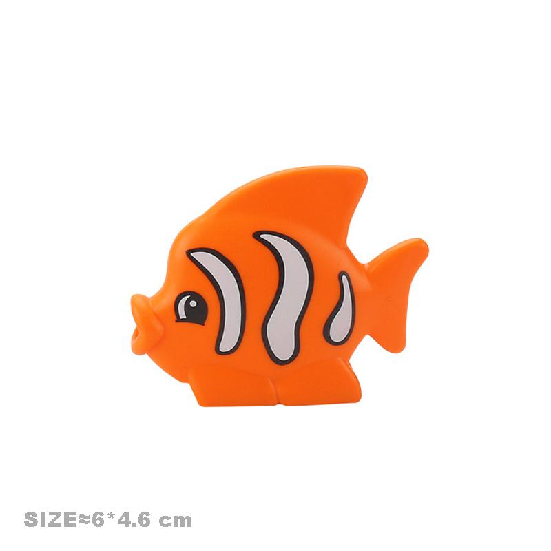 Velké stavební kostky Pohyblivá roztomilá zvířata ze zoo Klokan Duplo doplňky Hladký materiál Vzdělávací hračky pro děti