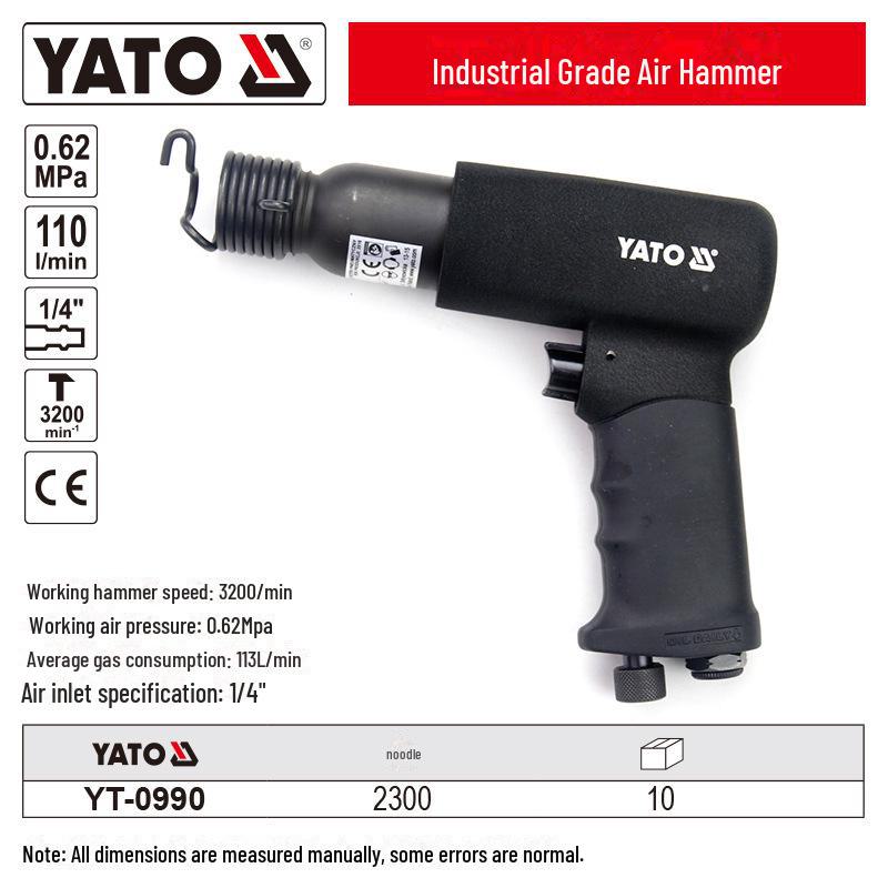 YATO Pneumatic Hammer & Shovel Tool Set